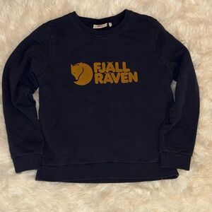 Fjallraven Navy Crewneck Sweatshirt size S
